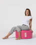 Atelier Del Sofa Puf de Jardín Redondo - Rosa